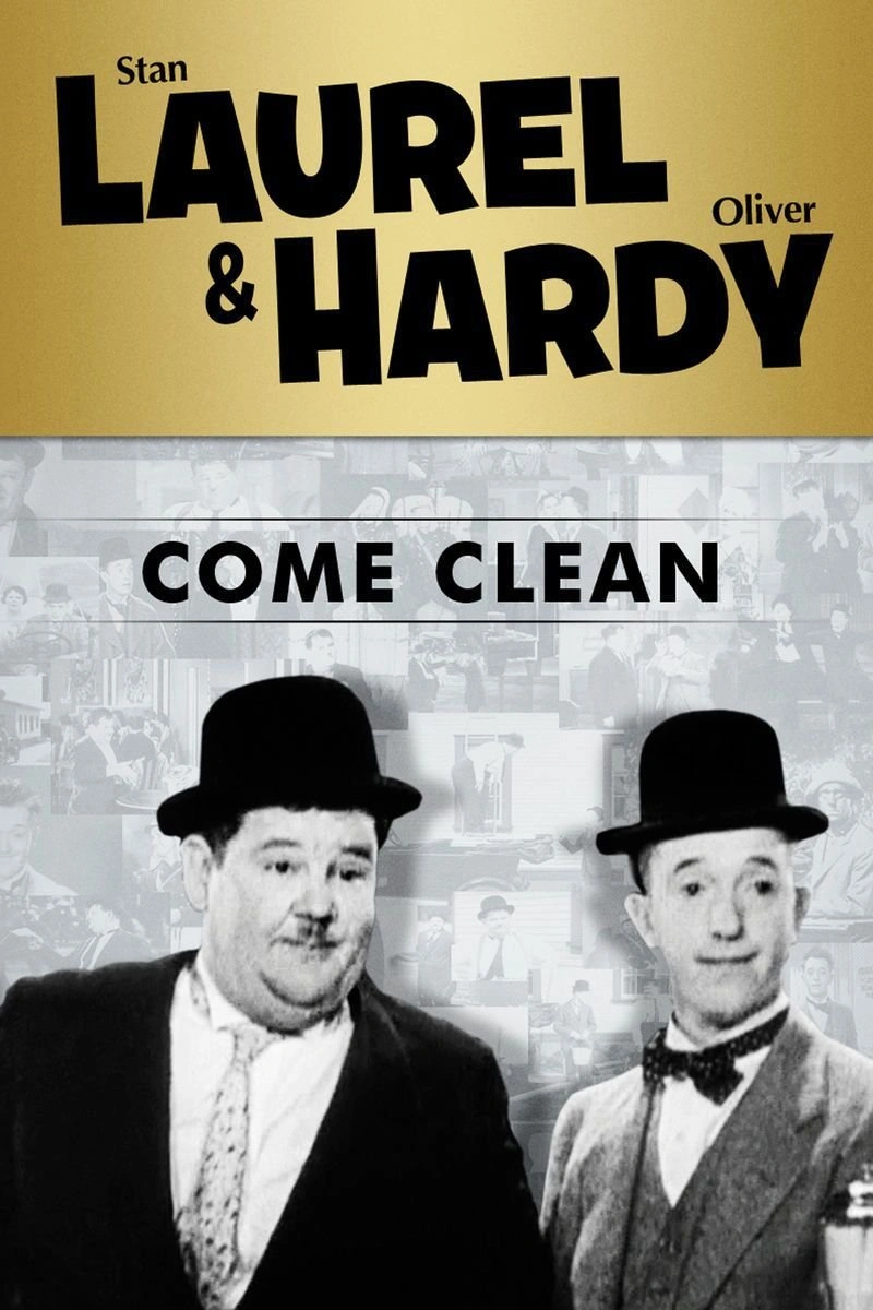 Poster van Laurel & Hardy: Come Clean