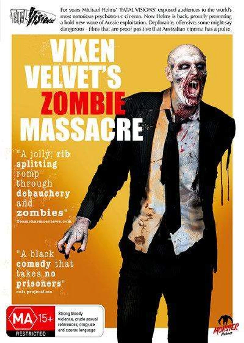 Affiche de Vixen Velvet's Zombie Massacre III
