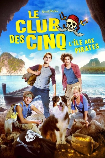 Poster Le Club des Cinq - l'île aux pirates