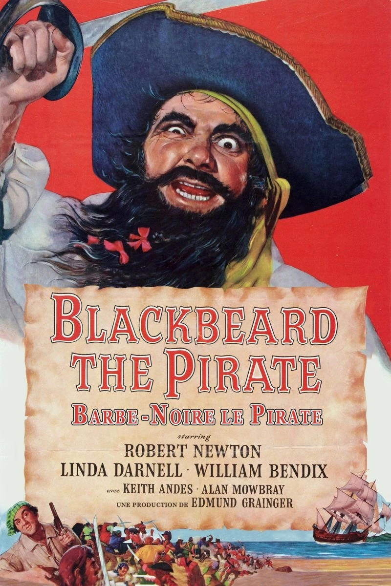 Poster van Blackbeard the Pirate