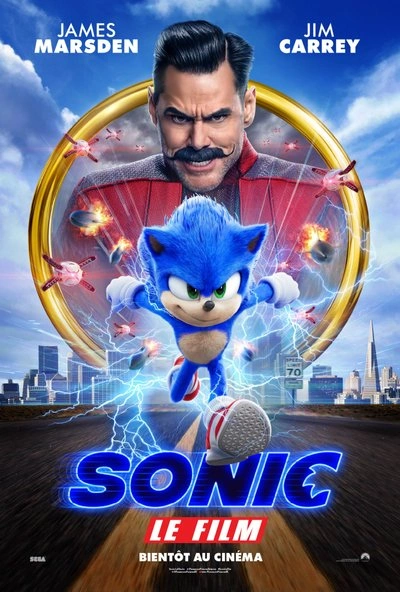 Affiche Sonic - le film