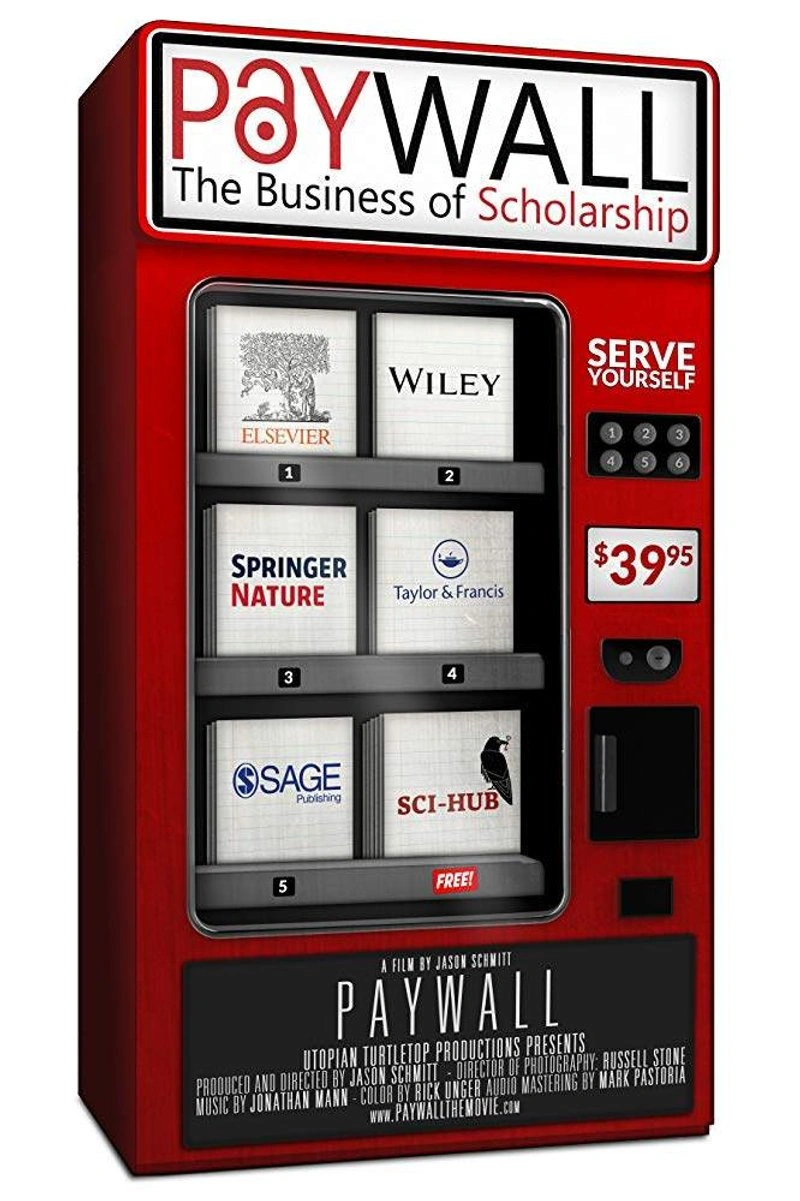 Poster van Paywall: The Business of Scholarship