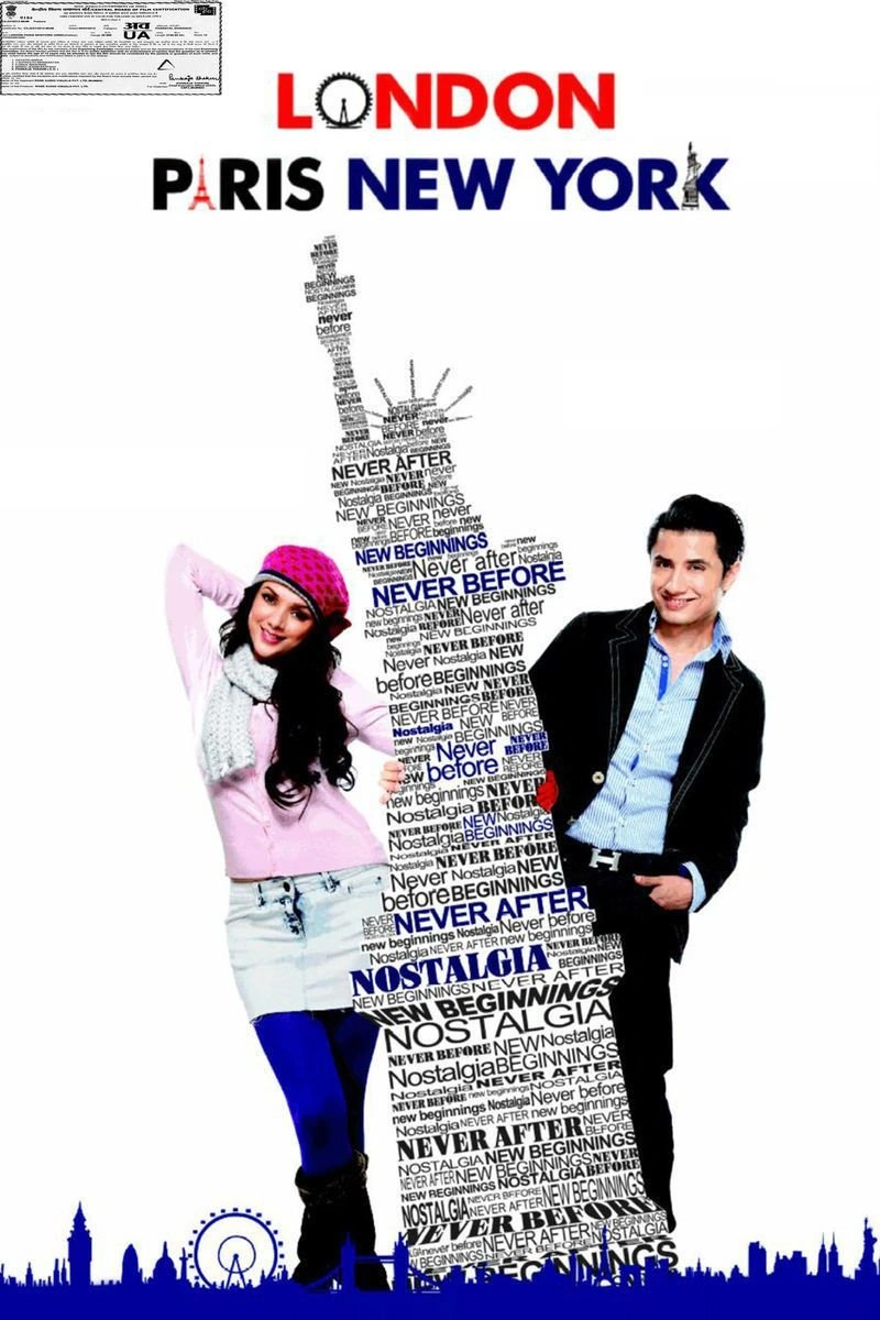 Affiche de London, Paris, New York