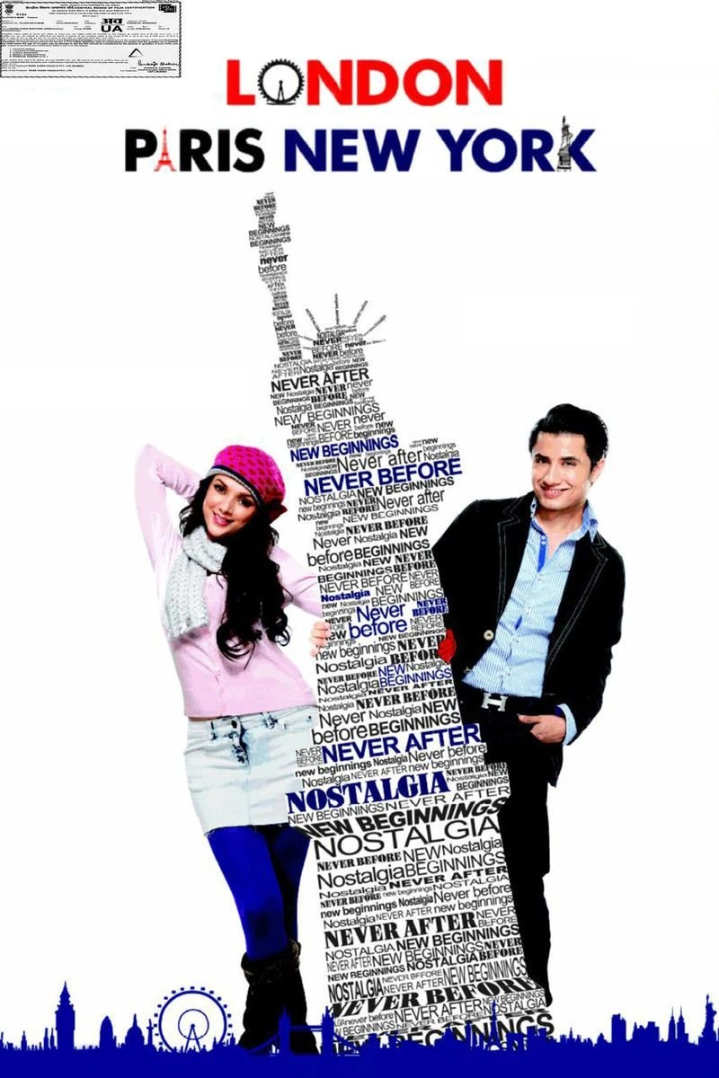 Poster van London Paris New York