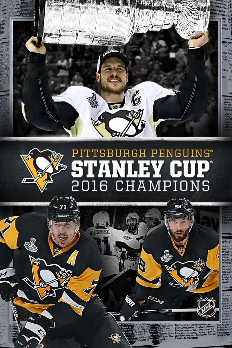 Poster van Pittsburgh Penguins 2016 Stanley Cup Champions