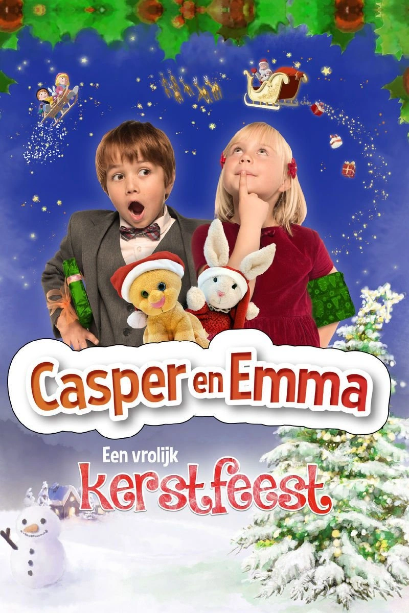Poster van Casper en Emma Een Vrolijk Kerstfeest