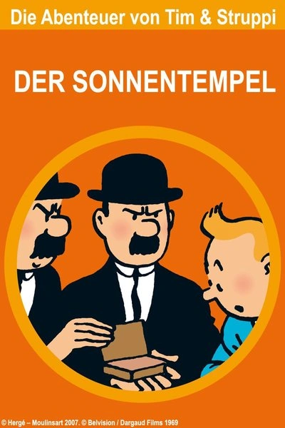 Poster Tim & Struppi : Der Sonnentempel