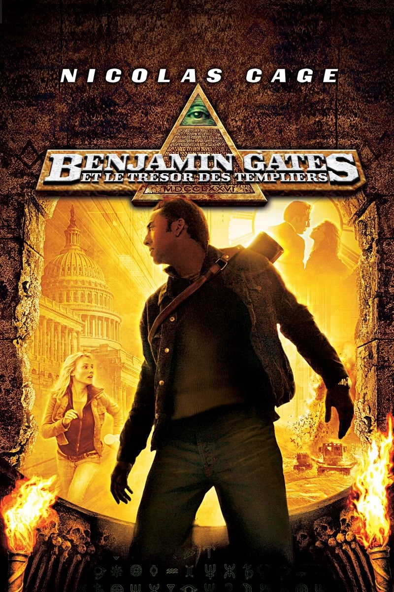 Affiche de Benjamin Gates et le trésor des Templiers