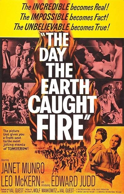 Poster The Day the Earth Caught Fire