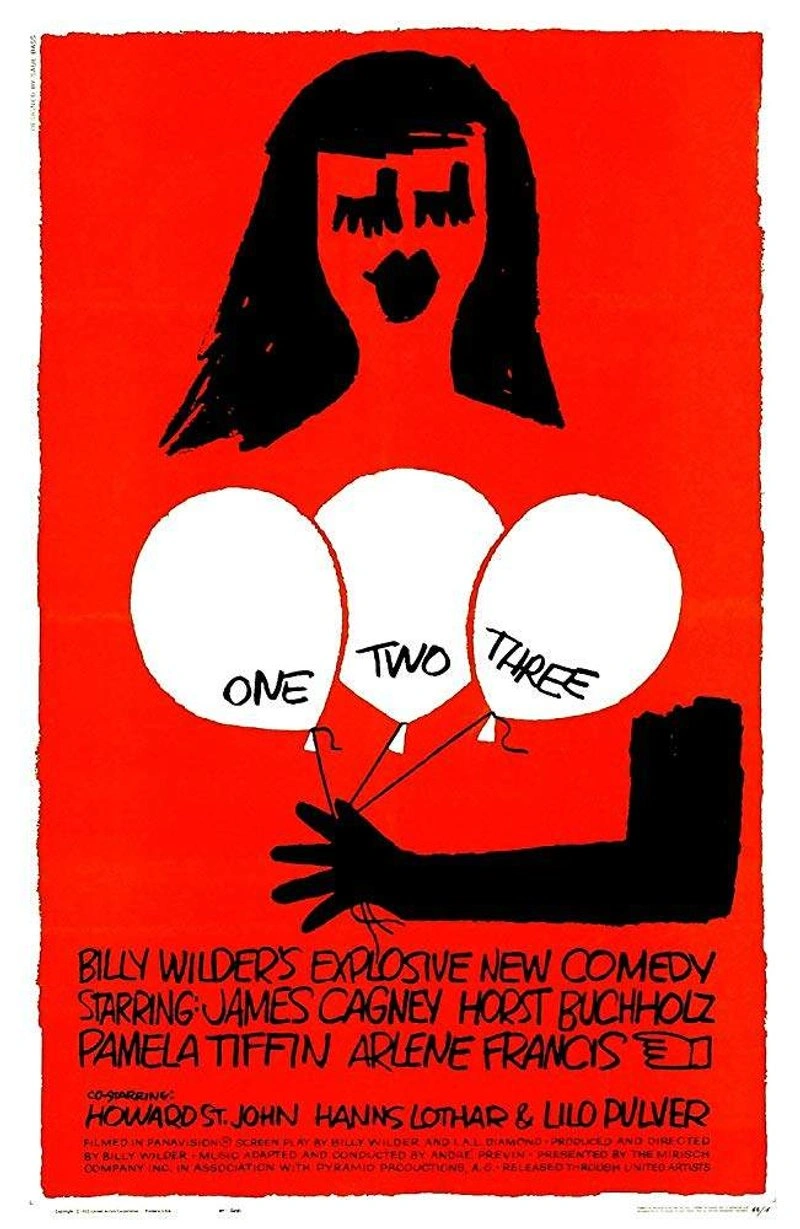 Poster van One, Two, Three