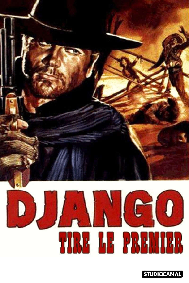 Affiche de Django tire le premier
