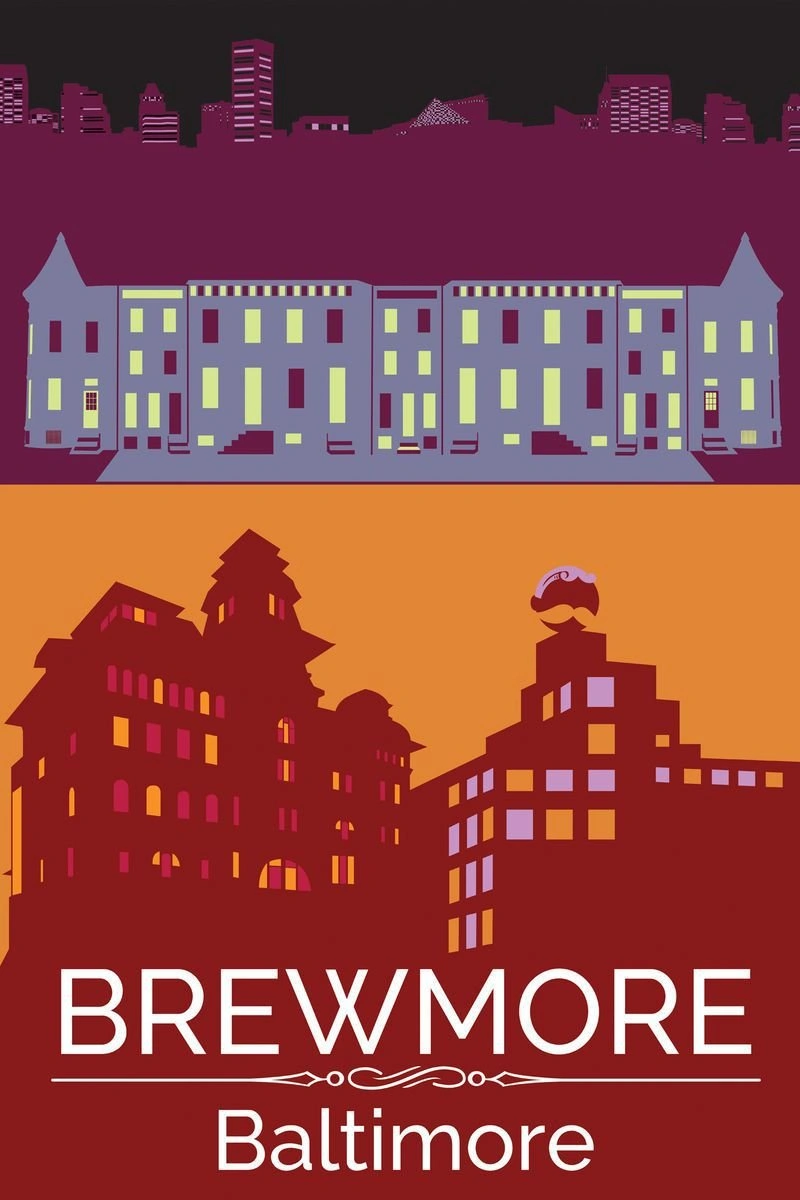 Poster van Brewmore Baltimore