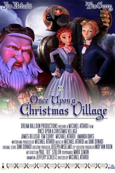 Poster Once Upon a Christmas Village