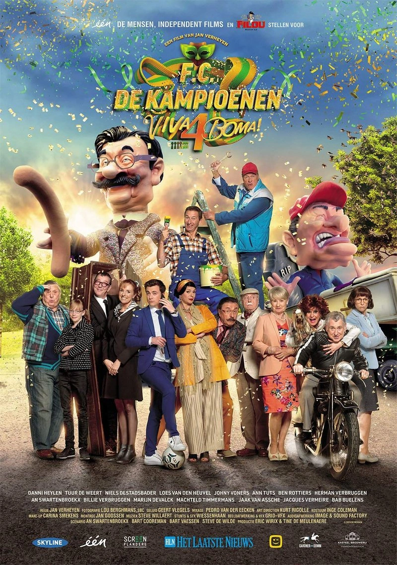 Poster van F.C. De Kampioenen 4: Viva Boma!