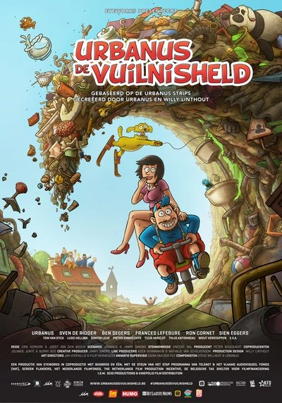 Poster Urbanus: de Vuilnisheld