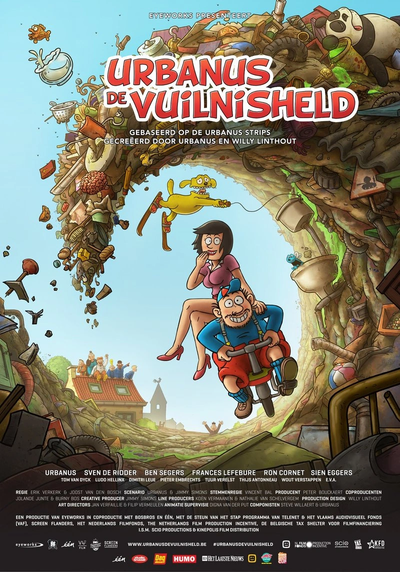 Affiche de Urbanus: de Vuilnisheld