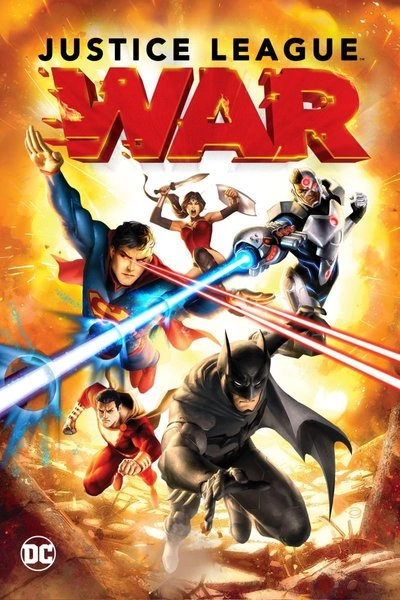 Affiche La Ligue des Justiciers: La Guerre