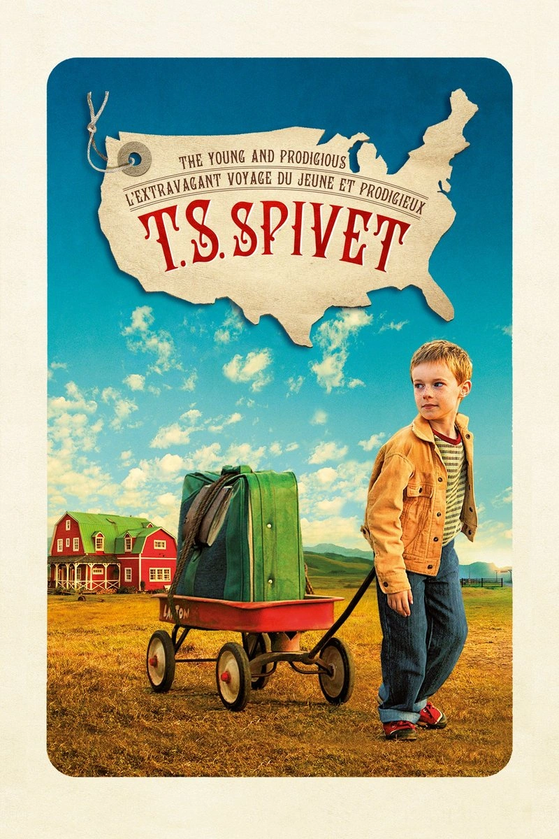 Poster van The Young and Prodigious T.S. Spivet