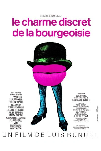 Poster Le charme discret de la bourgeoisie