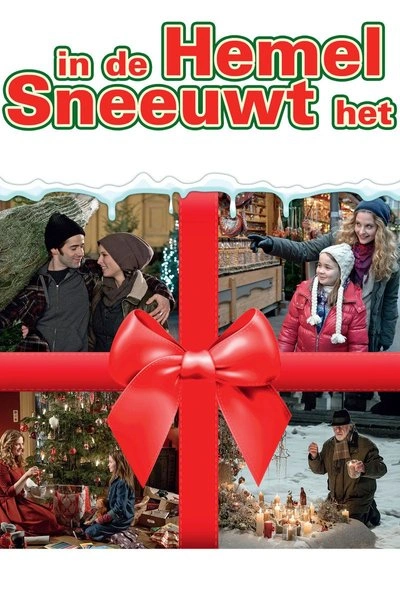 Poster In de hemel sneeuwt het