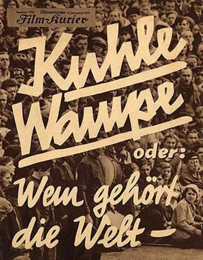 Affiche Kuhle Wampe oder: Wem gehört die Welt?