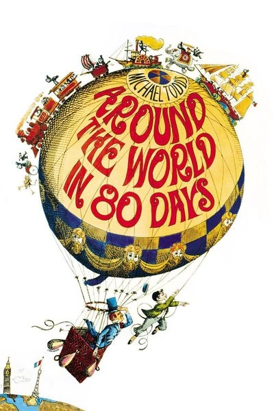 Affiche Around the World in Eighty Days