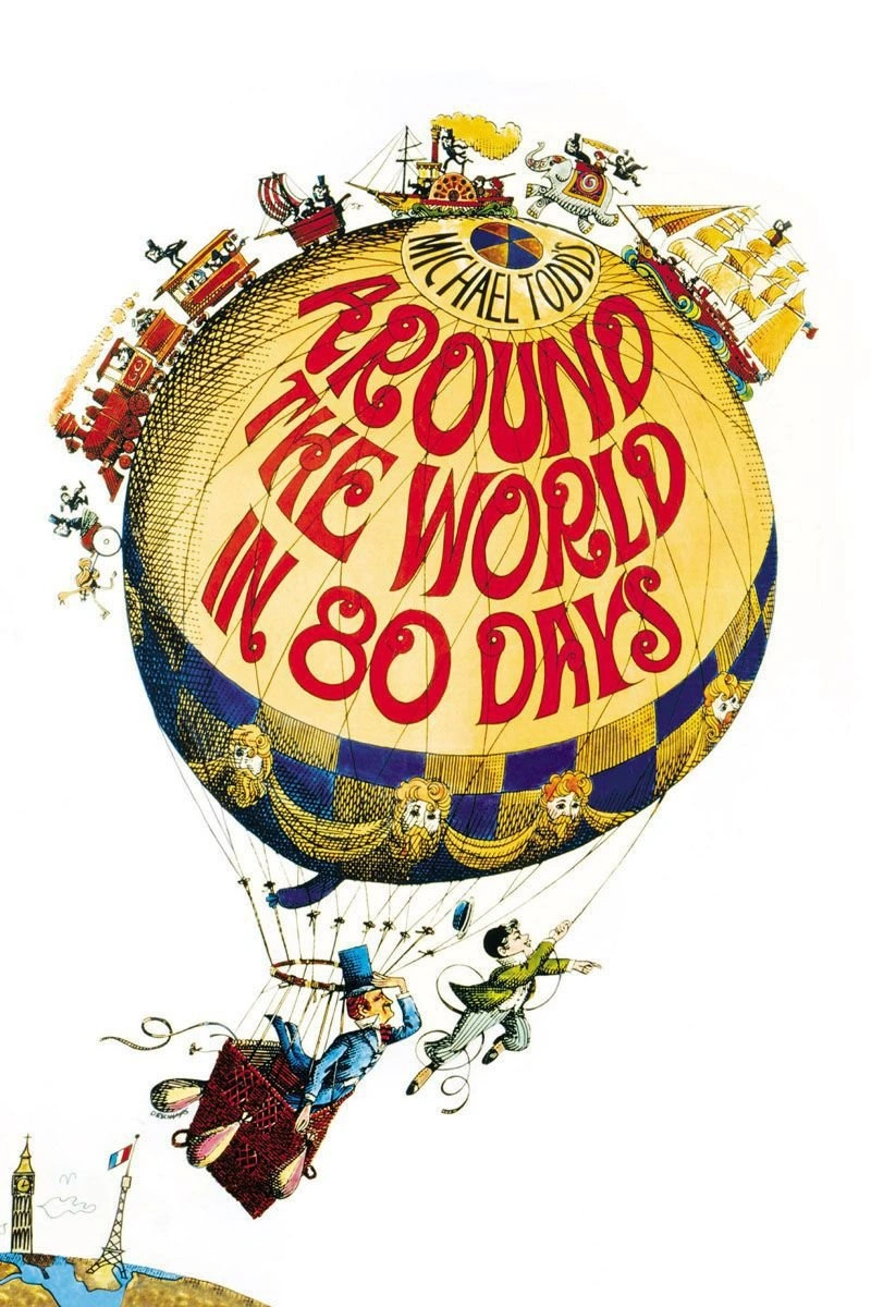 Affiche de Around the World in Eighty Days
