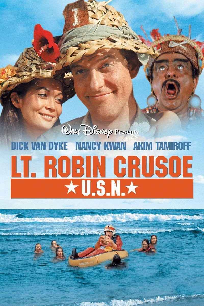 Poster van Lt. Robin Crusoe, U.S.N.