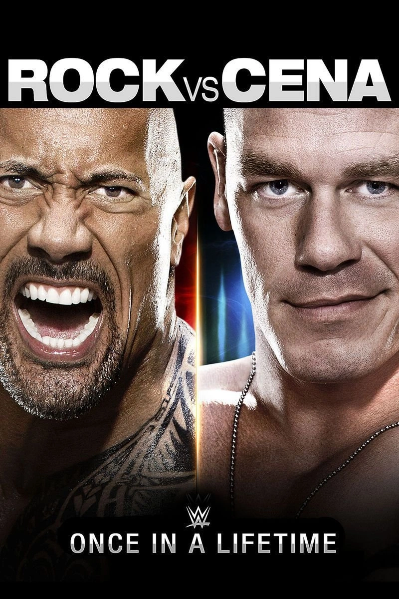 Poster van WWE: Rock vs. Cena: Once In a Lifetime