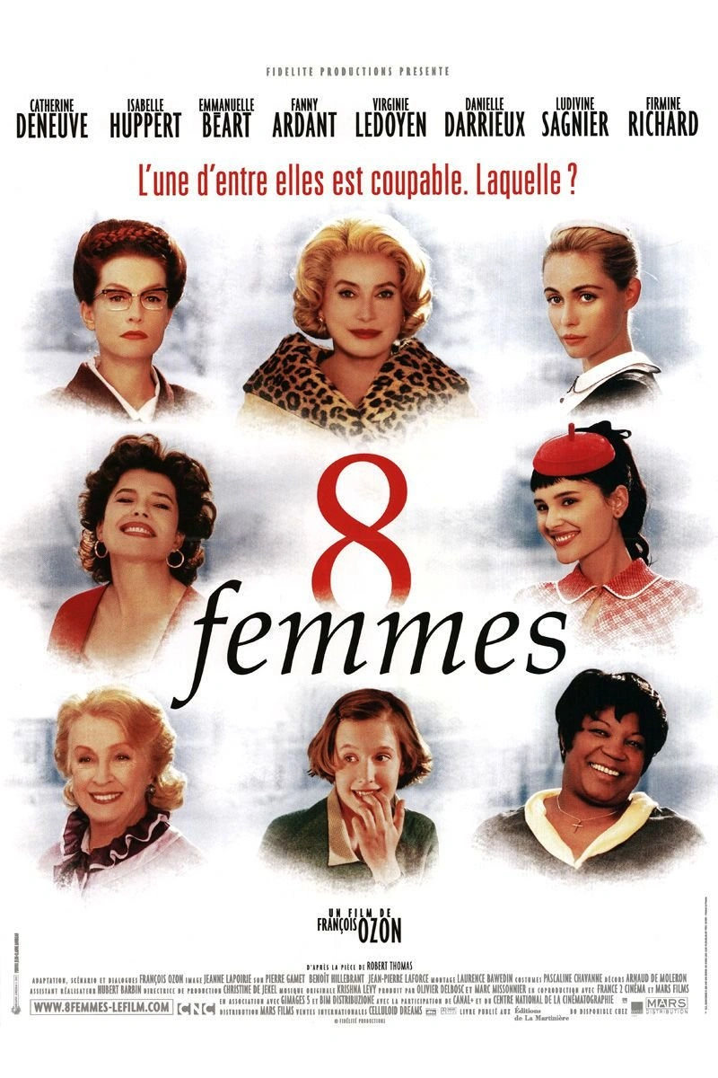 Affiche de 8 femmes