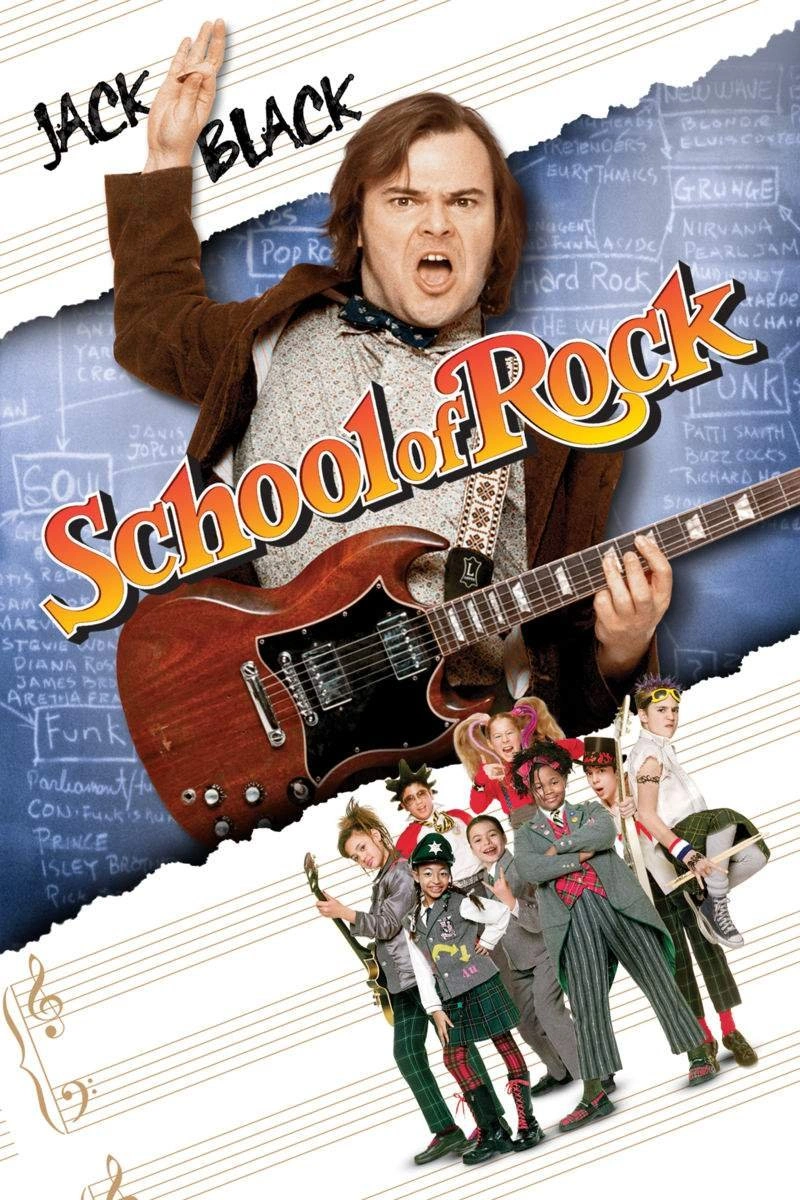 Poster van The School of Rock