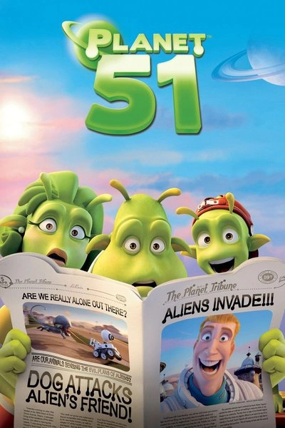 Affiche Planète 51