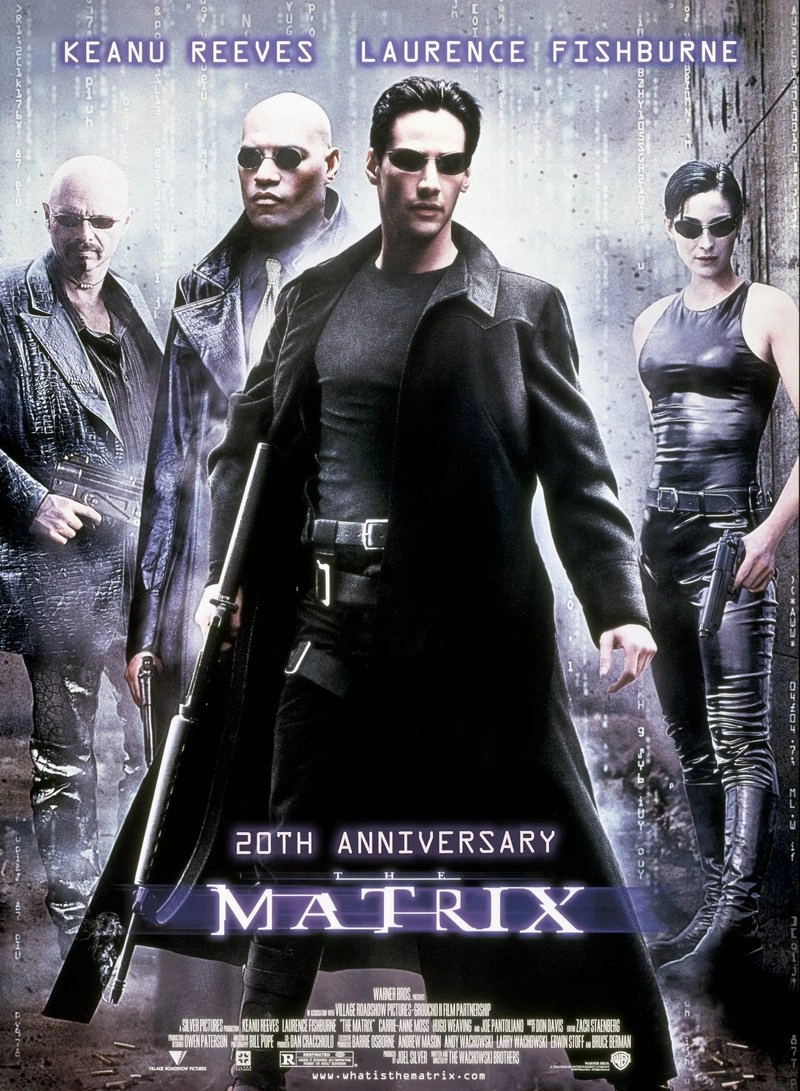 Affiche de The Matrix - reissue