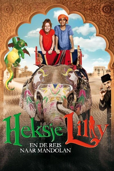 Poster Heksje Lilly: En De Reis Naar Mandolan