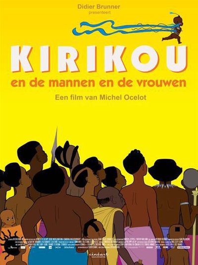 Poster Kirikou en de Mannen en de Vrouwen