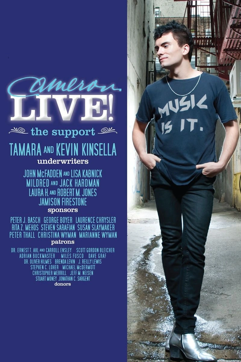 Poster van Cameron Live!