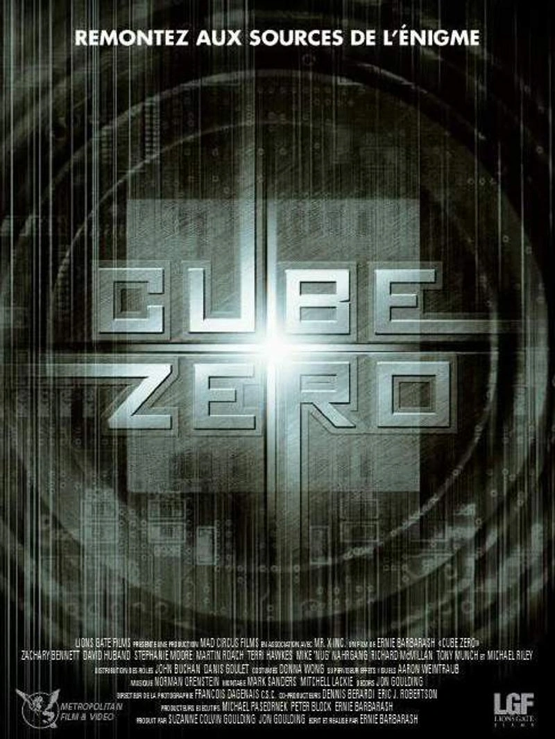 Affiche de Cube Zero