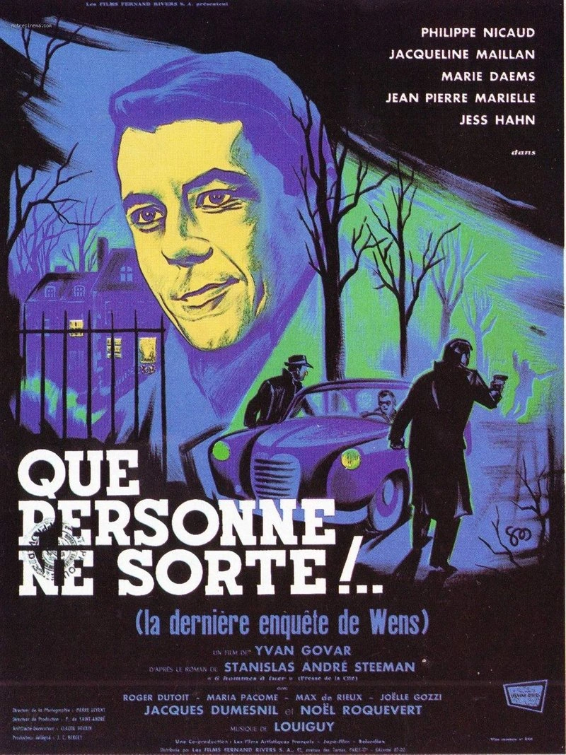Affiche de Que personne ne sorte