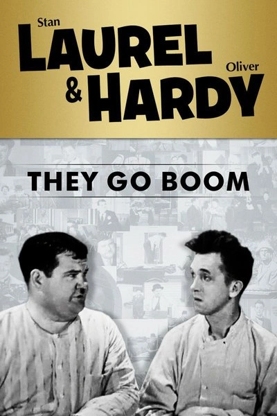 Poster Laurel & Hardy: They Go Boom