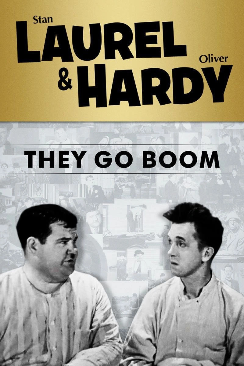 Poster van Laurel & Hardy: They Go Boom