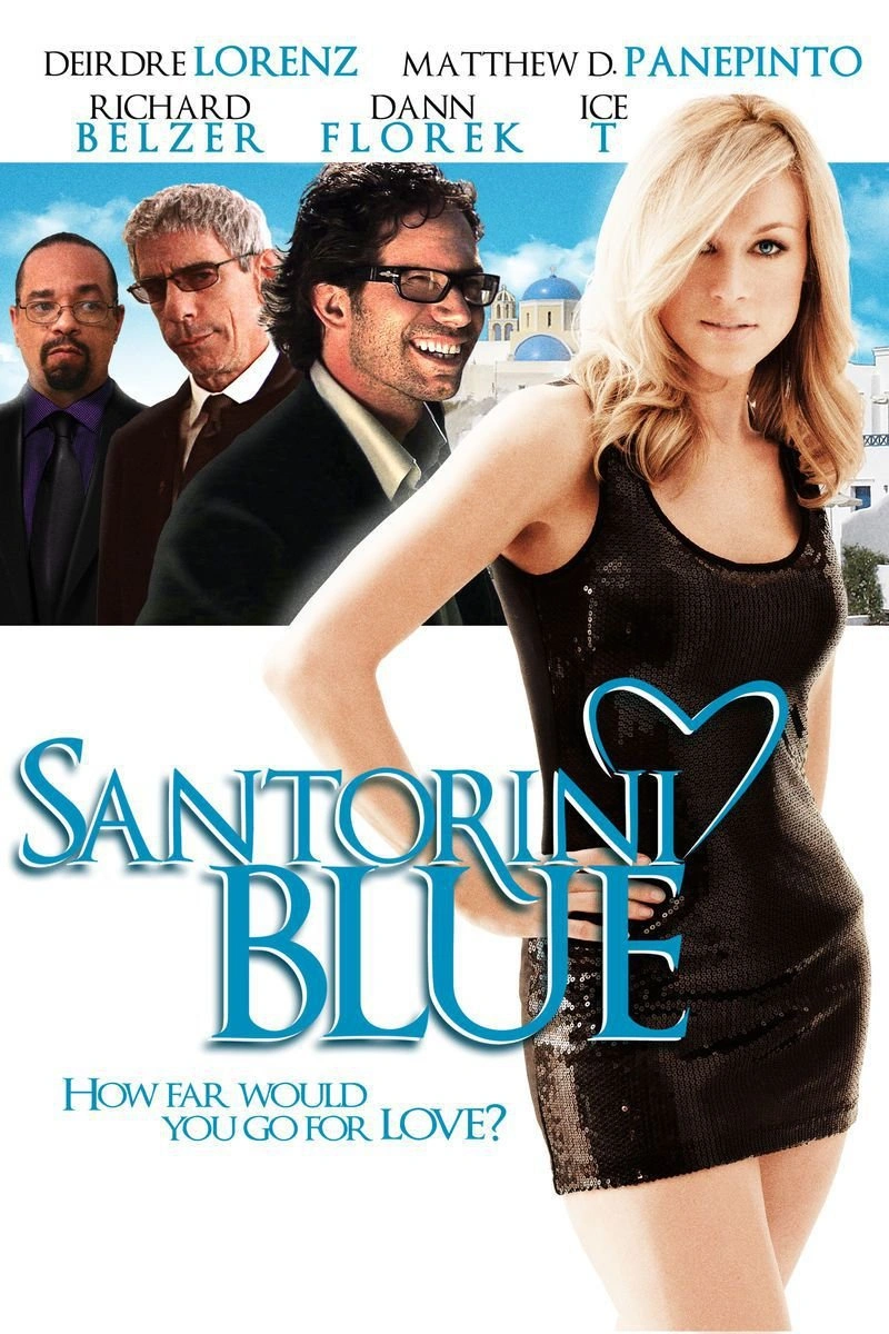 Affiche de Santorini Blue