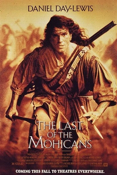 Affiche Le dernier des Mohicans