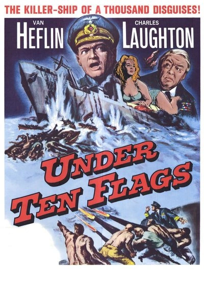 Poster Under Ten Flags