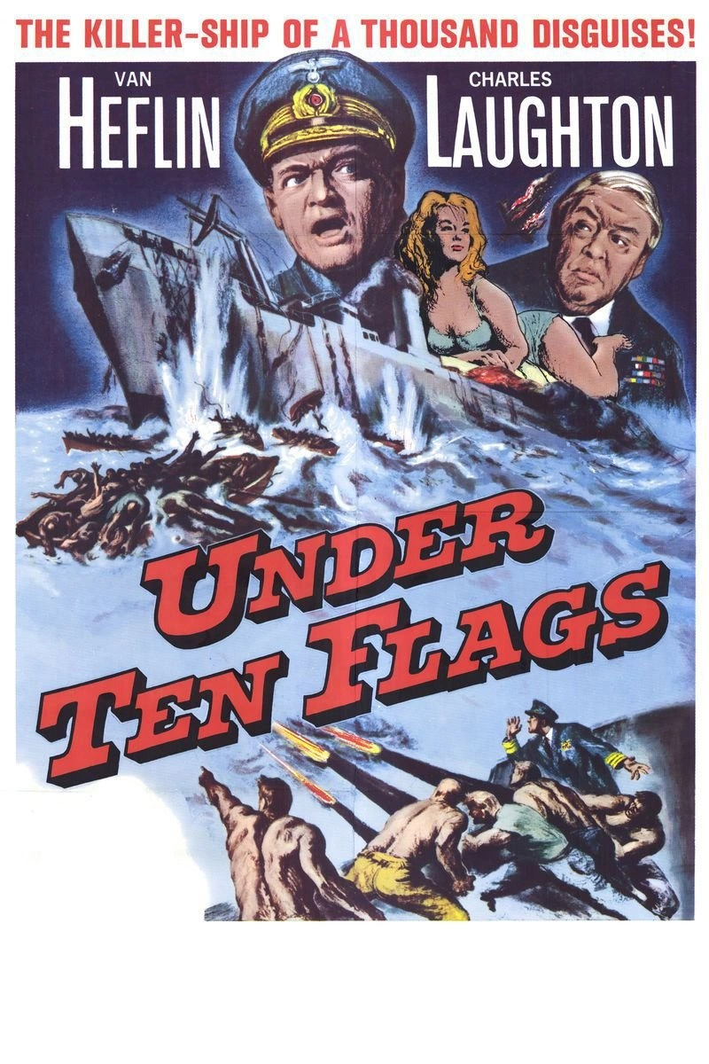Affiche de Under Ten Flags