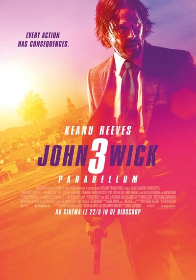 Affiche John Wick 3 - Parabellum