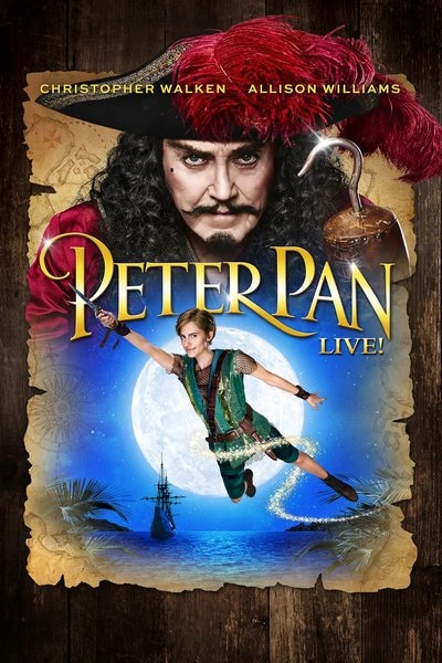 Affiche Peter Pan Live!