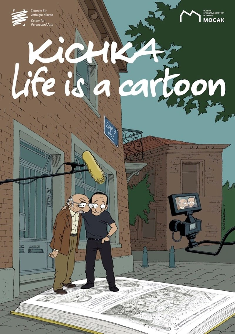 Poster van Kichka: Life is a cartoon