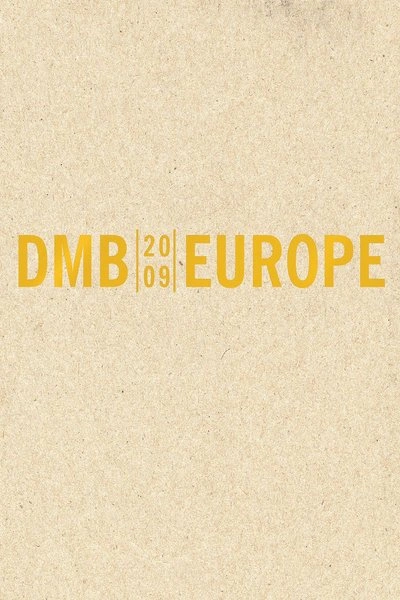 Affiche Dave Matthews Band - Europe 2009