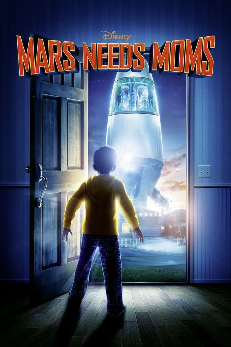 Poster van Mars Needs Moms