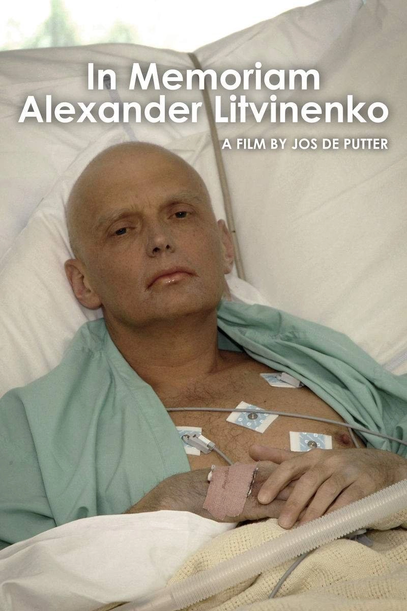 Poster van In Memoriam Alexander Litvinenko
